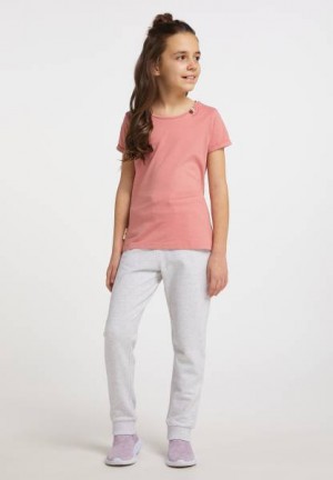 Camiseta Ragwear Eika Organic Niña Burdeos | R-4328610