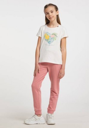 Camiseta Ragwear Eika Print Organic Niña Marrones | R-6319274