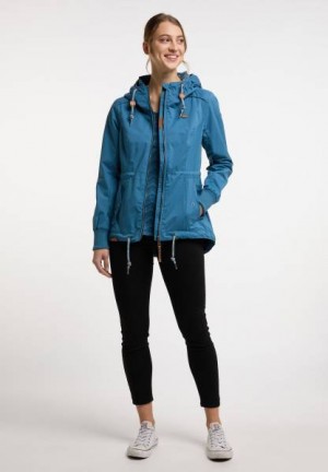 Chaquetas Ragwear Dankka Mujer Azules | R-1682539