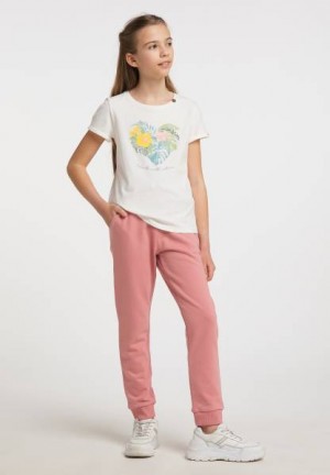 Pantalones Ragwear Marky Organic Niña Blancas | R-2783145