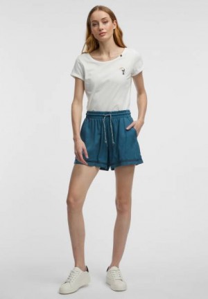 Short Ragwear Felysia Org Mujer Azules | R-3692410