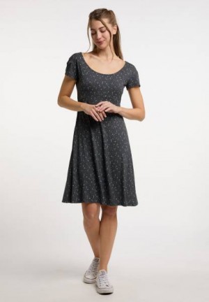 Vestido Ragwear Lunngo Dress Mujer Rojas Oscuro | R-4935082