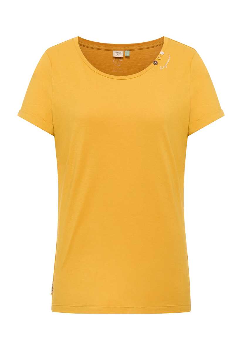 Camiseta Ragwear Fllorah Comfy Gots Mujer Verde Oscuro | R-4307291