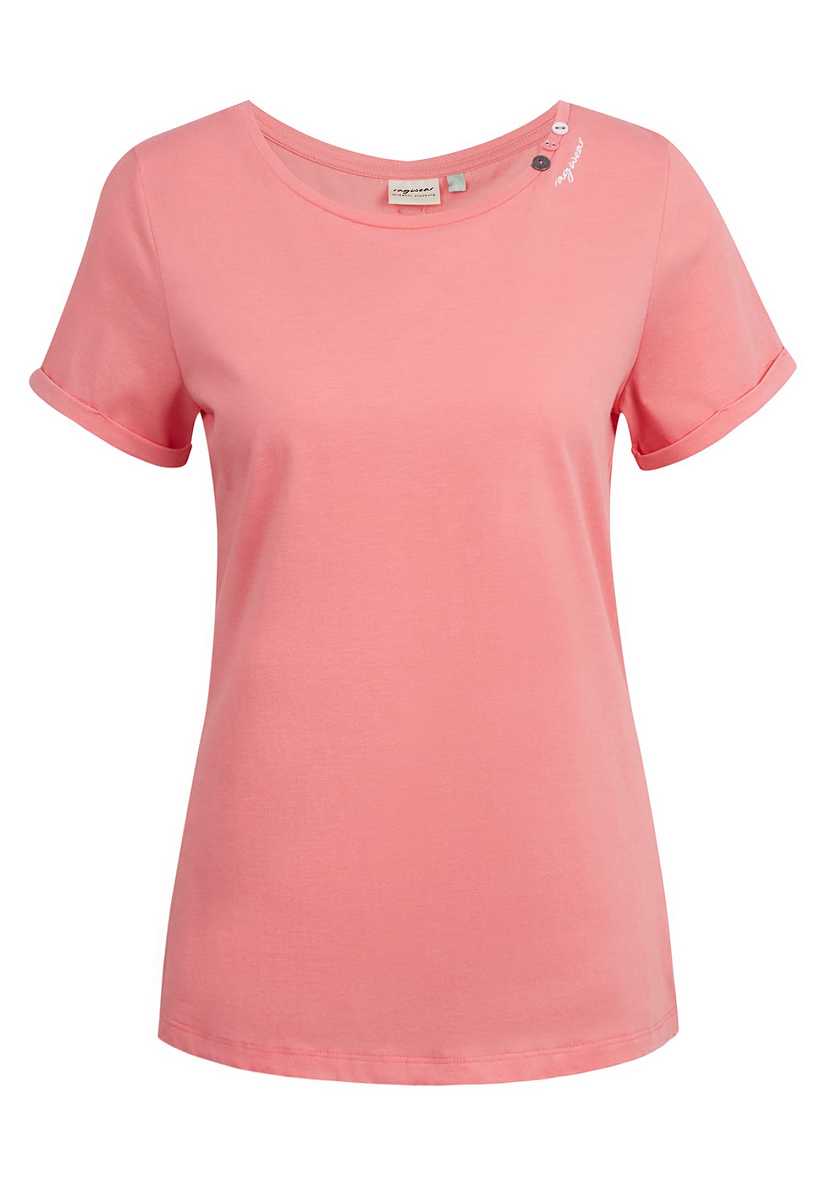 Camiseta Ragwear Fllorah Comfy Gots Mujer Beige | R-3468015