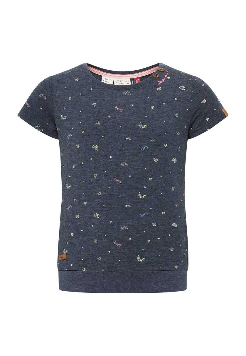 Camiseta Ragwear Rainba Rainbow Niña Gris | R-0271589