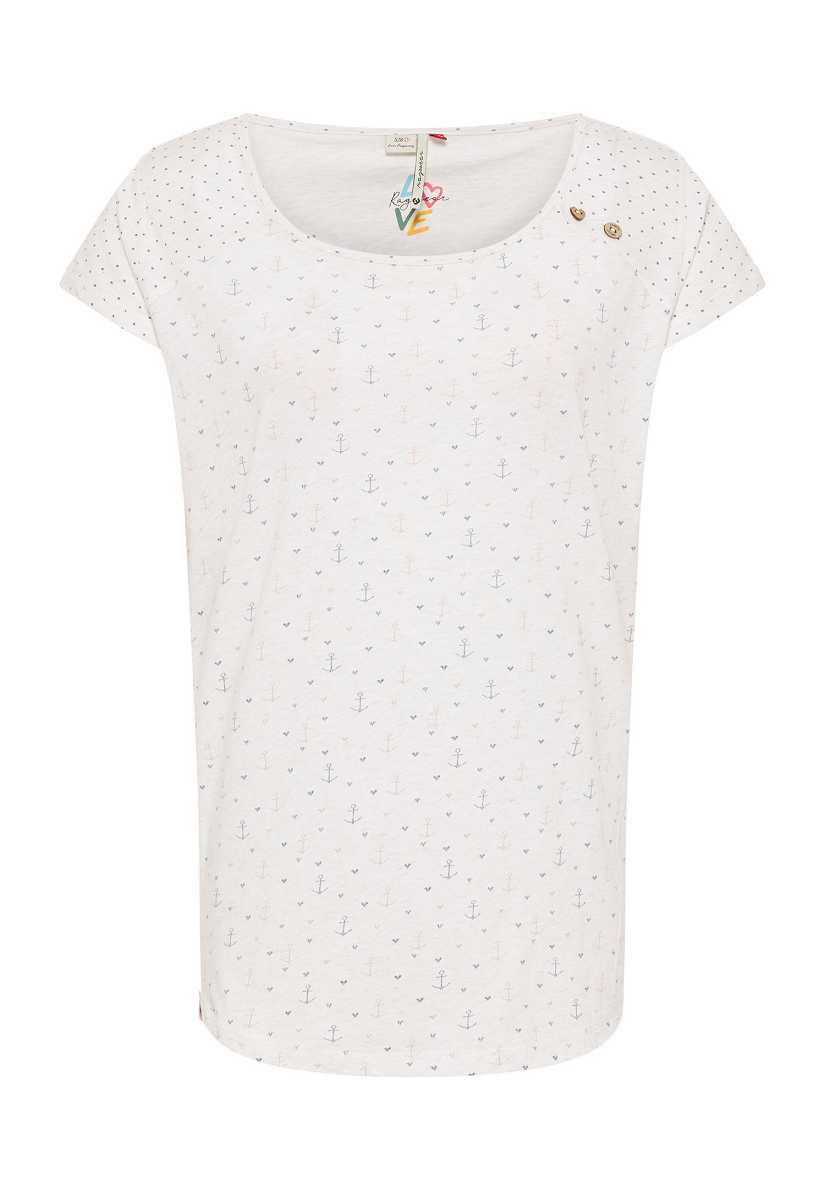 Camiseta Ragwear Rosanne Plus Mujer Marrones | R-6130825