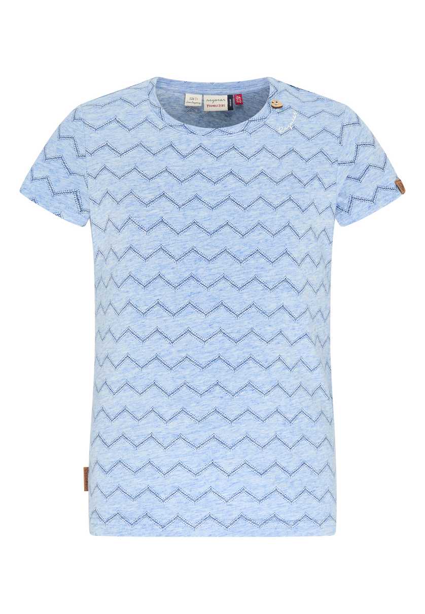 Camiseta Ragwear Violka Chevron Niña Azules | R-1384970