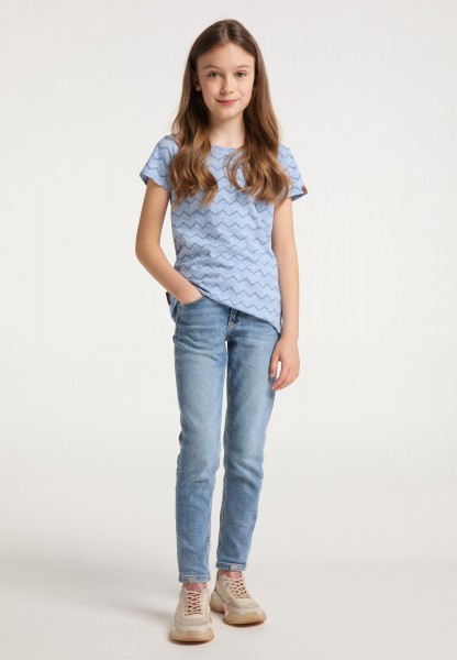 Camiseta Ragwear Violka Chevron Niña Azules | R-1384970