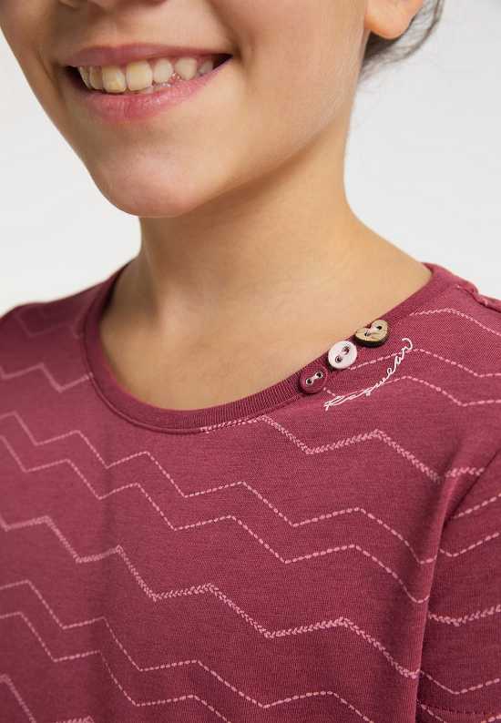 Camiseta Ragwear Violka Chevron Niña Naranjas | R-4823617