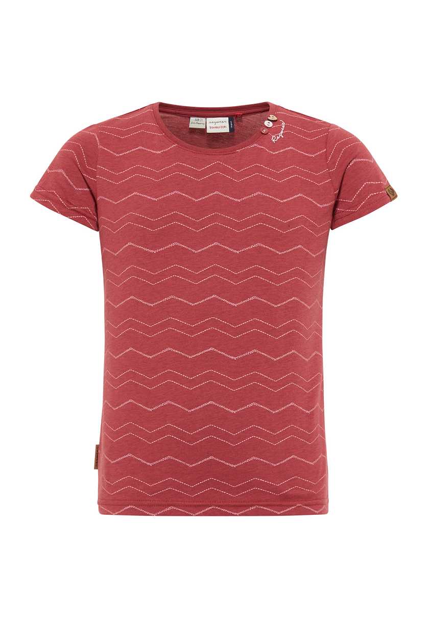 Camiseta Ragwear Violka Chevron Niña Naranjas | R-4823617