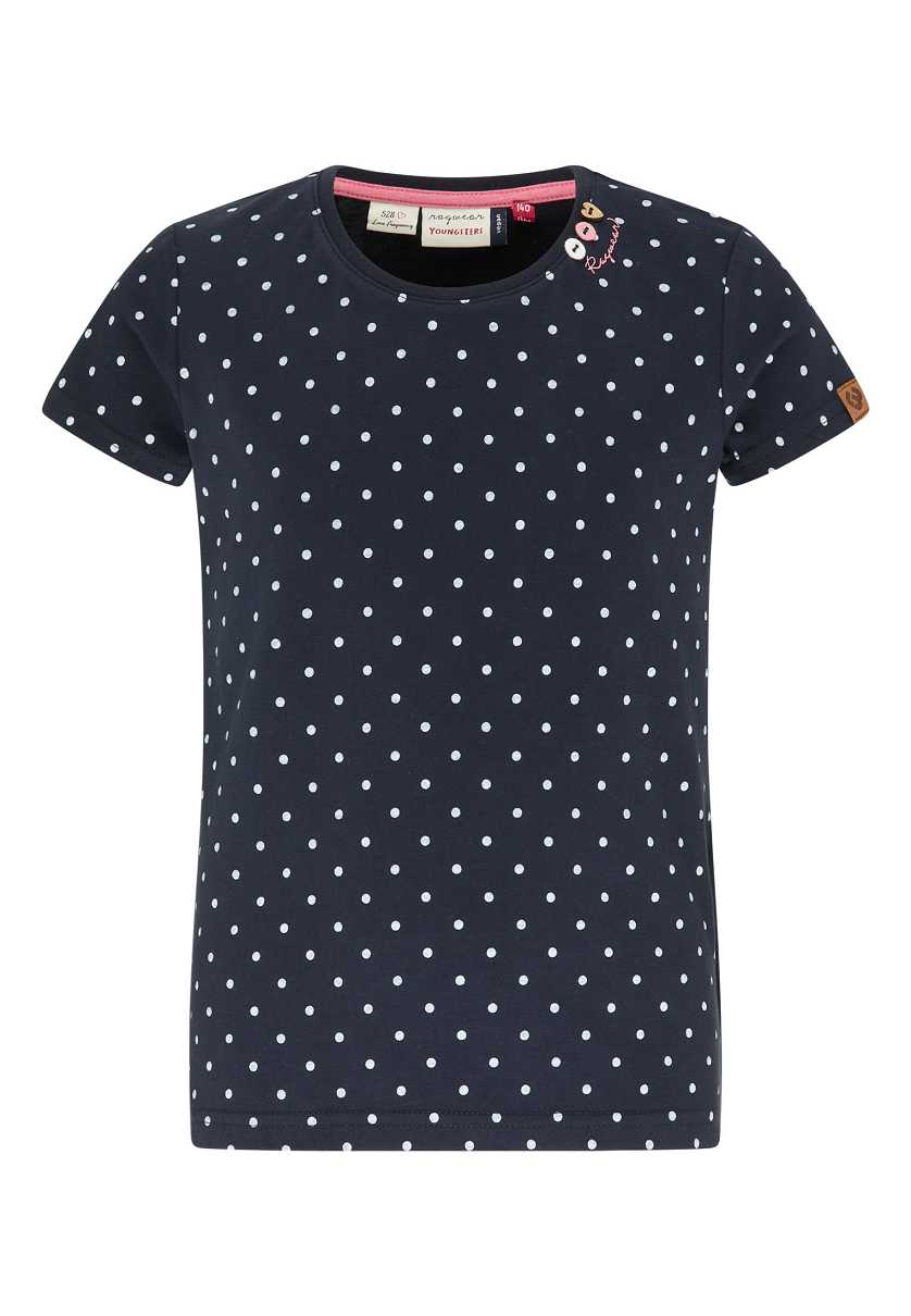 Camiseta Ragwear Violka Dots Niña Marrones | R-0198653