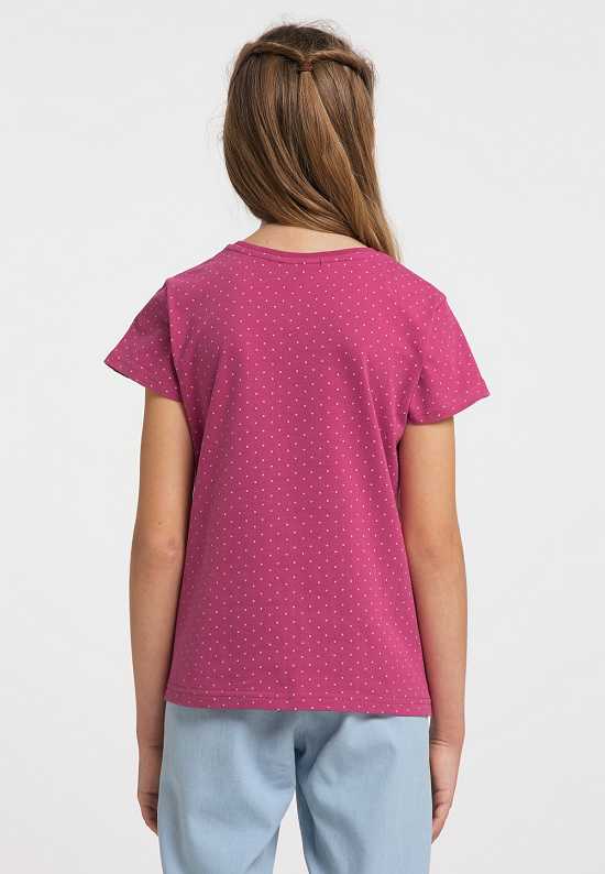 Camiseta Ragwear Violka Dots Niña Moradas | R-2056317