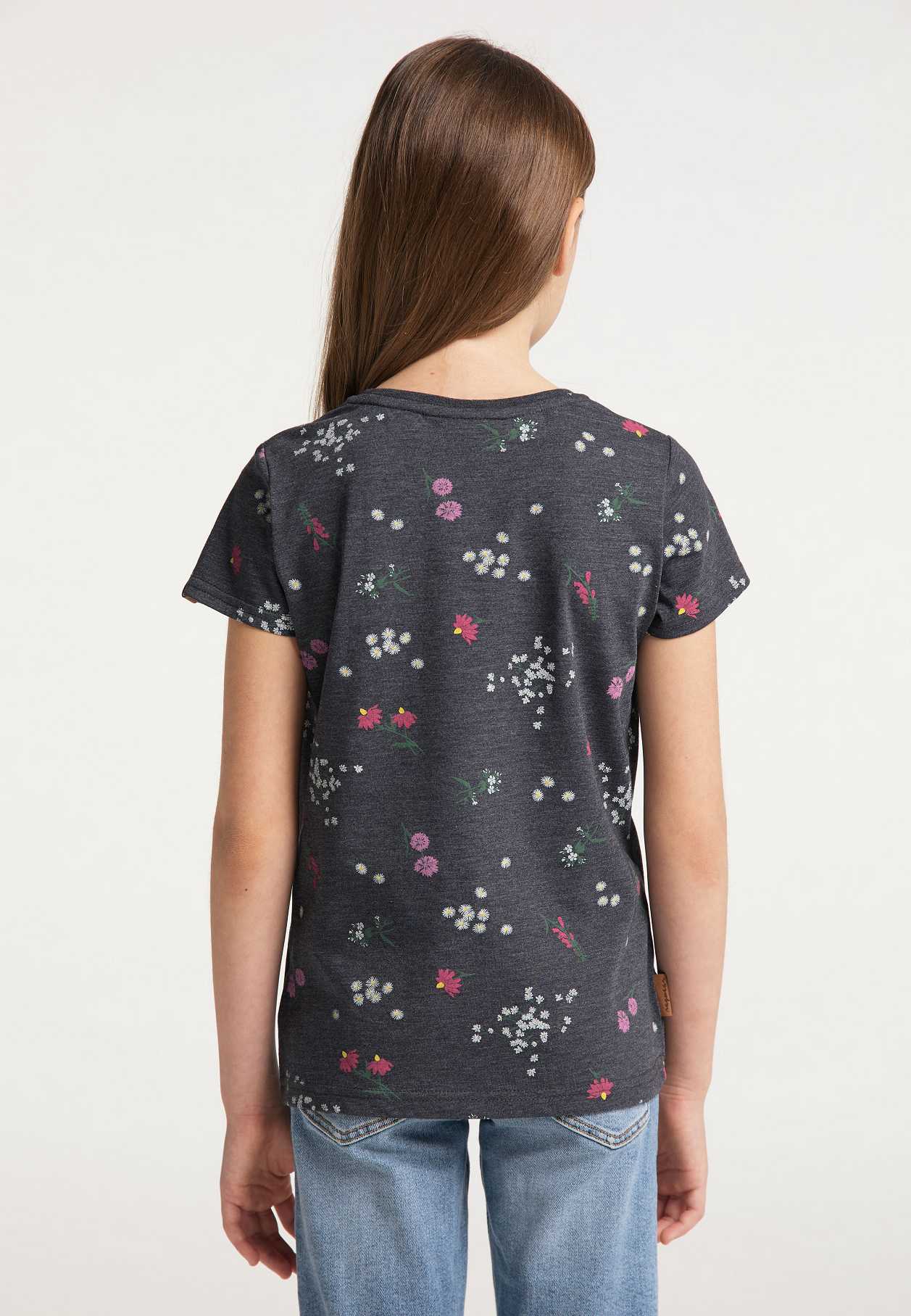 Camiseta Ragwear Violka Flowers Niña Azules | R-5372864