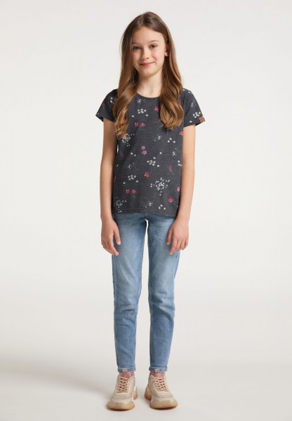 Camiseta Ragwear Violka Flowers Niña Azules | R-5372864