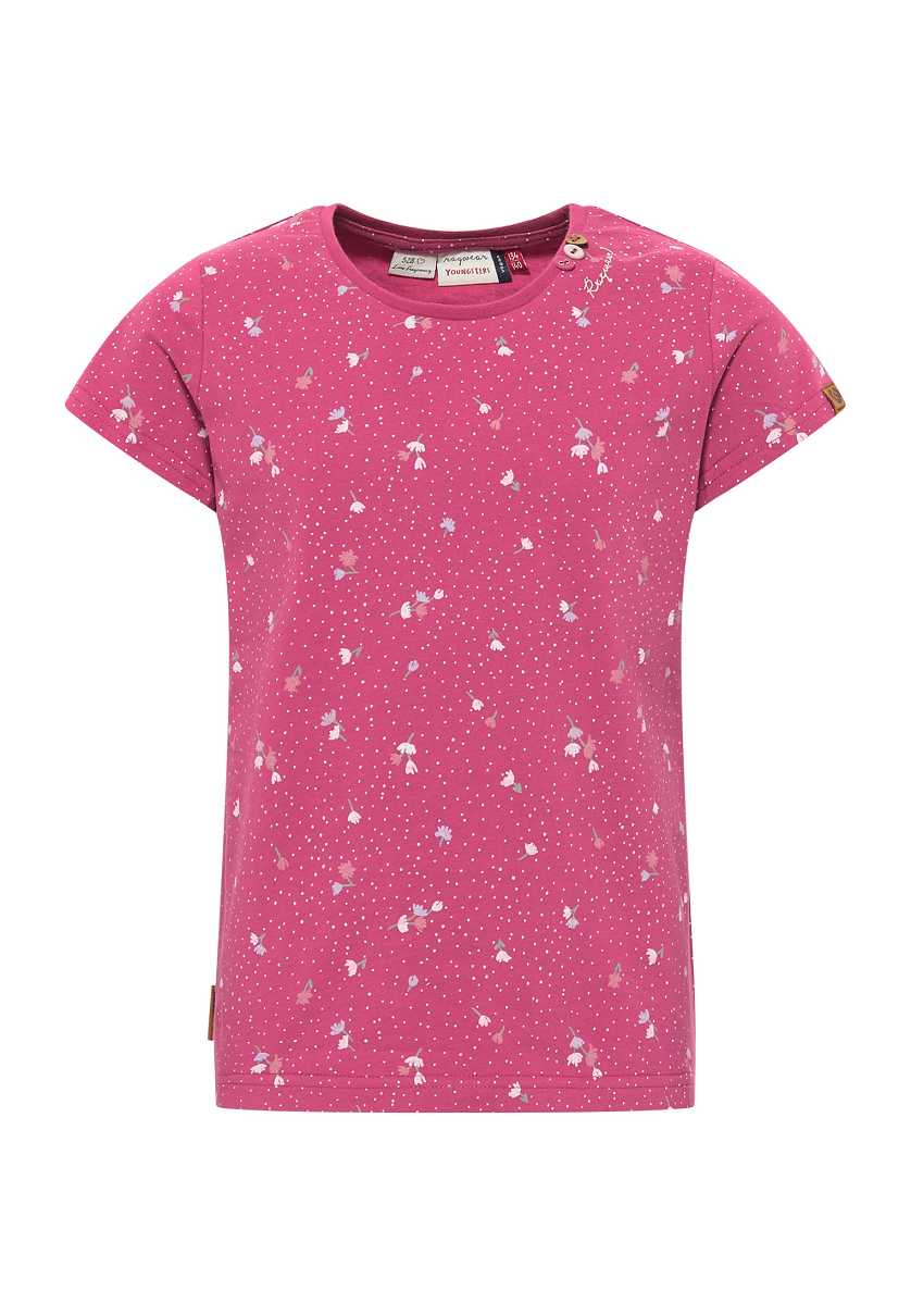 Camiseta Ragwear Violka Flowers Niña Rosas | R-3715042