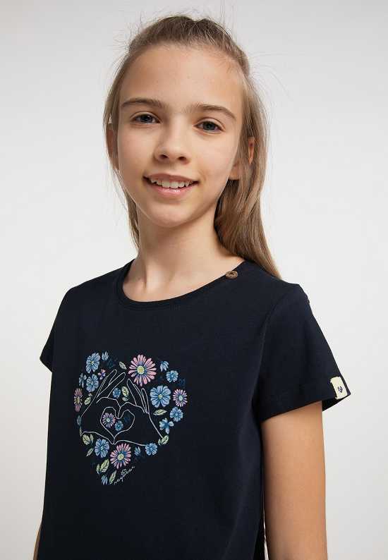 Camiseta Ragwear Violka Organic A Niña Negras | R-9715208