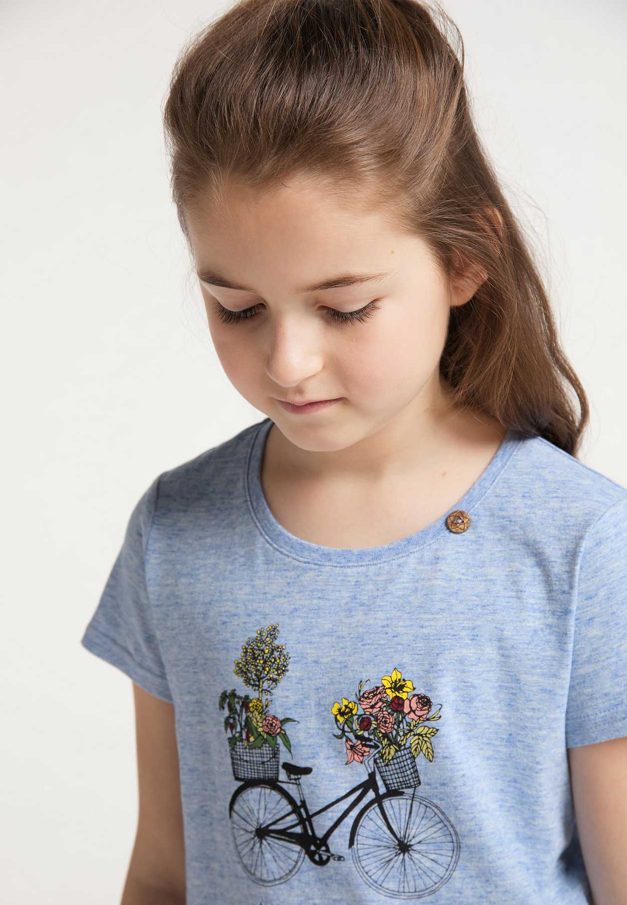 Camiseta Ragwear Violka Print Organic Niña Blancas | R-7524093