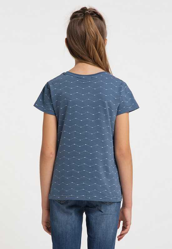 Camiseta Ragwear Violka Zig Zag Niña Blancas | R-9012473