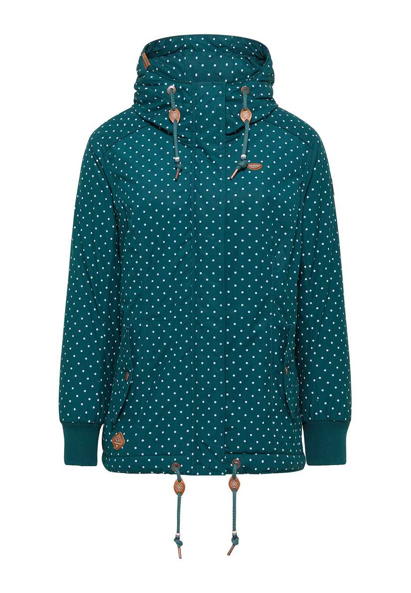 Chaquetas Ragwear Danka Dots Plus Mujer Amarillo | R-0154329