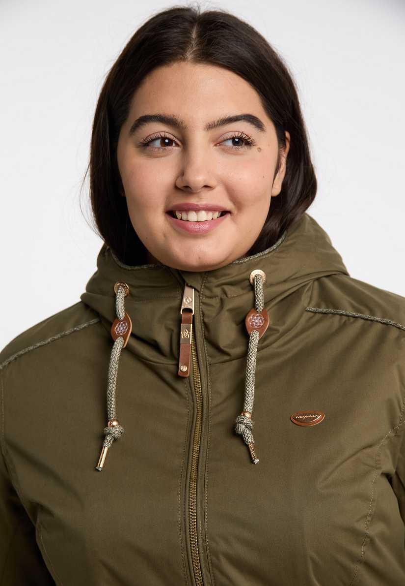 Chaquetas Ragwear Dankka Plus Mujer Verde | R-2039614