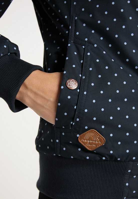 Chaquetas Ragwear Naany Dots Mujer Azul Marino | R-4731856