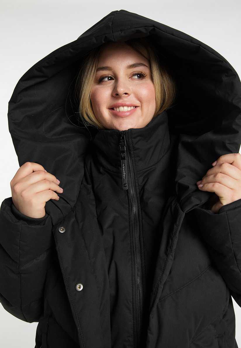 Chaquetas Ragwear Natalka Plus Mujer Negras | R-3702841