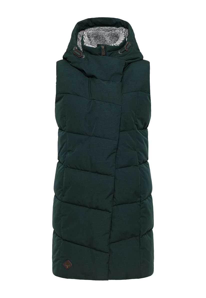 Chaquetas Ragwear Pavla Vest Mujer Negras | R-4307918