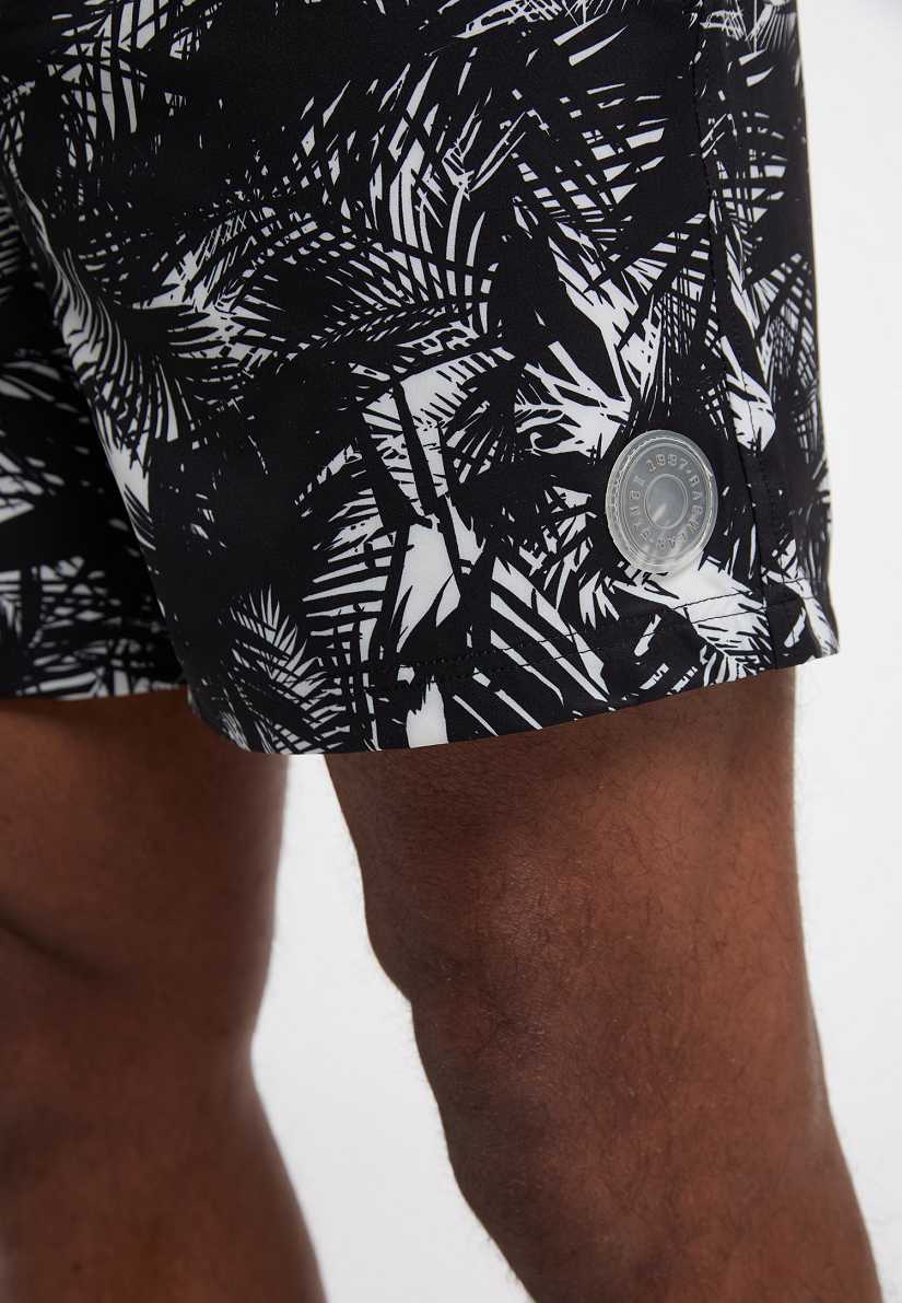 Short Ragwear Stannis Print Hombre Negras | R-9514673