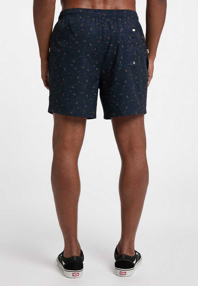 Short Ragwear Stannis Print Hombre Rosas | R-5041697