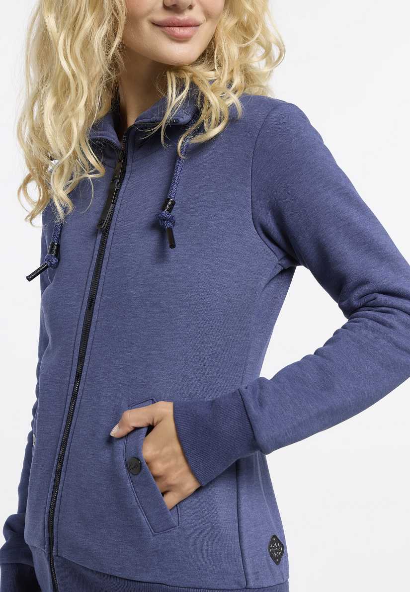 Sudaderas Ragwear Rilian Zip Mujer Azul Marino | R-2480195