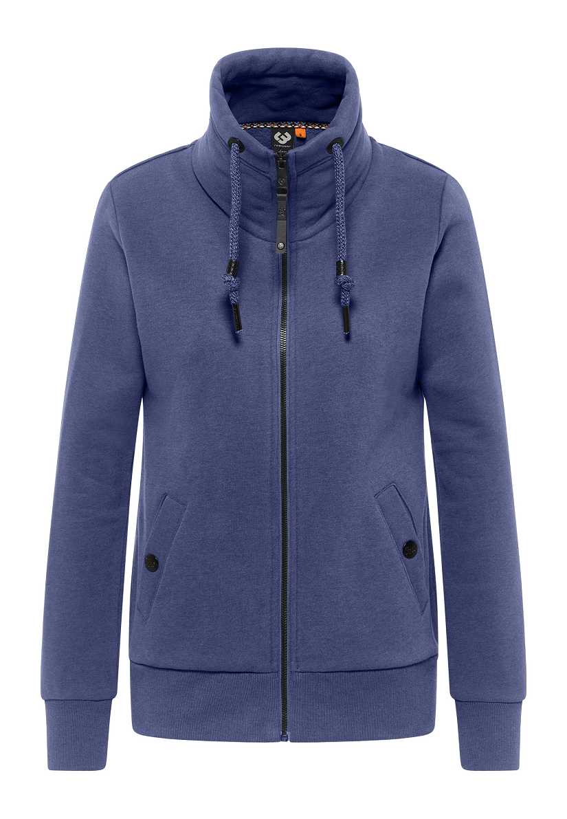 Sudaderas Ragwear Rilian Zip Mujer Azul Marino | R-2480195