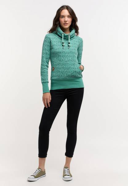 Sudaderas Ragwear Rylie Print Mujer Blancas | R-2983140