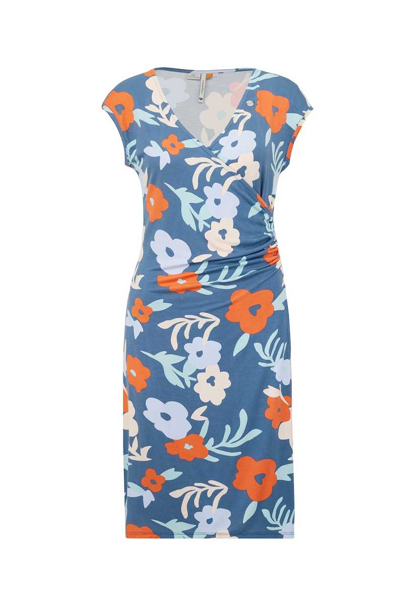 Vestido Ragwear Crupi Print Mujer Blancas | R-5913240