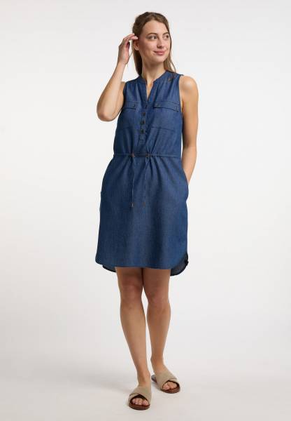 Vestido Ragwear Roisin Denim Mujer Verde Claro | R-7432560